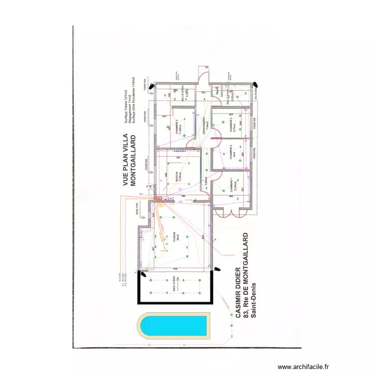 laurence de larichaudy . Plan de 