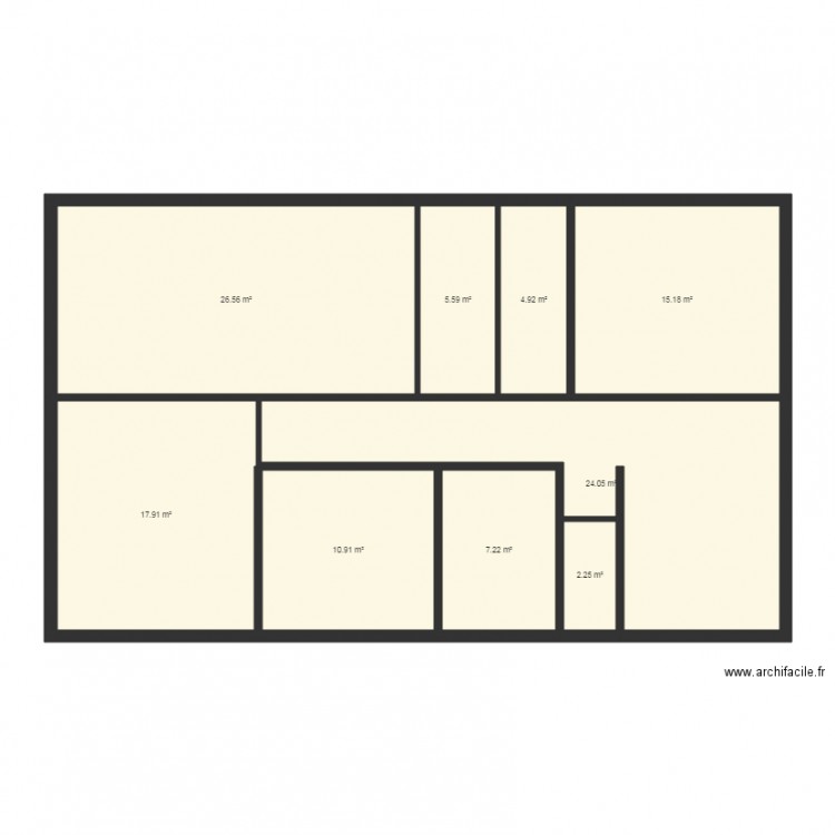 maison v1. Plan de 0 pièce et 0 m2