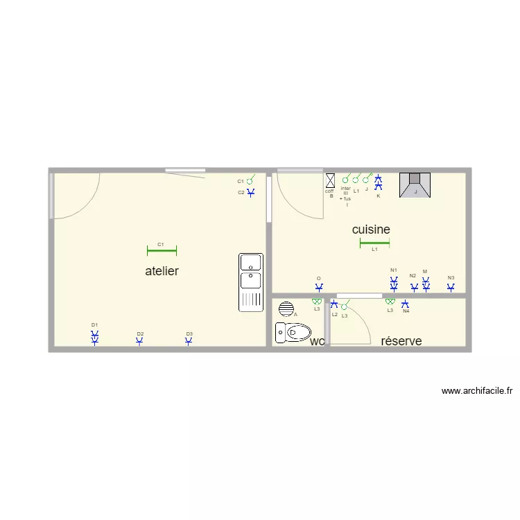 restaurant daniel ranssart. Plan de 