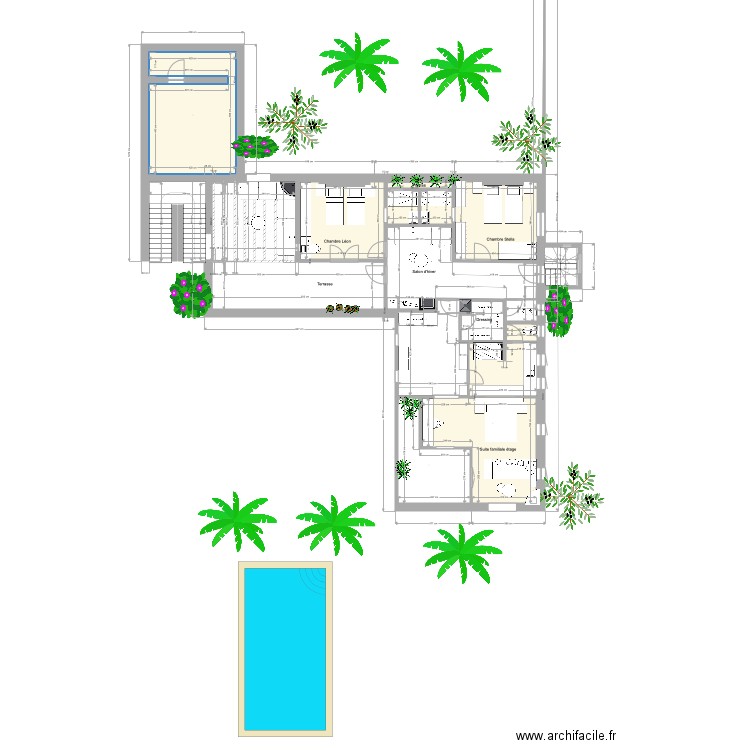 Etage Villa Baboucha 20200120. Plan de 0 pièce et 0 m2