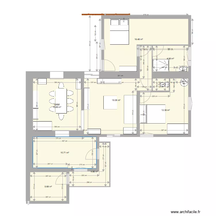 Fauconnet1e. Plan de 