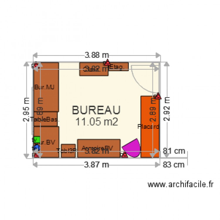 BUREAU   29 03 2015. Plan de 0 pièce et 0 m2