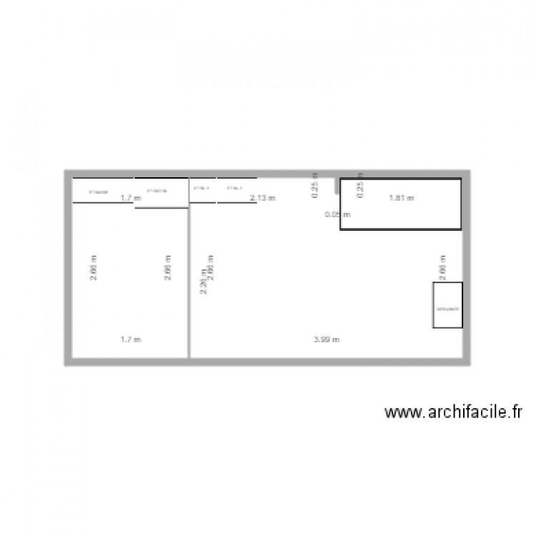 ATELIER. Plan de 0 pièce et 0 m2
