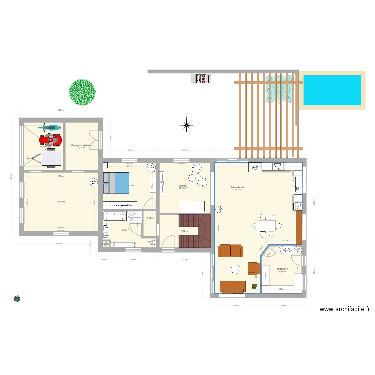 Troisgots 24 ter/6. Plan de 20 pièces et 256 m2