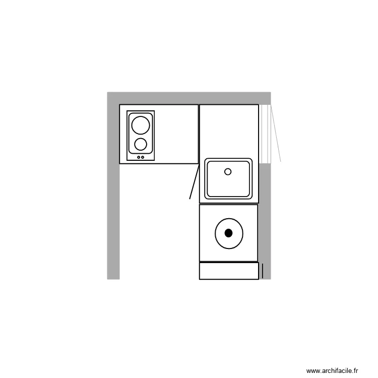 cuisine Laurent. Plan de 