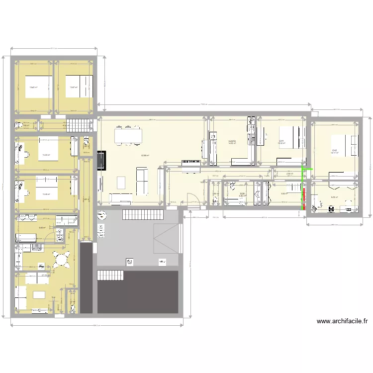annexe. Plan de annexe. Plan de