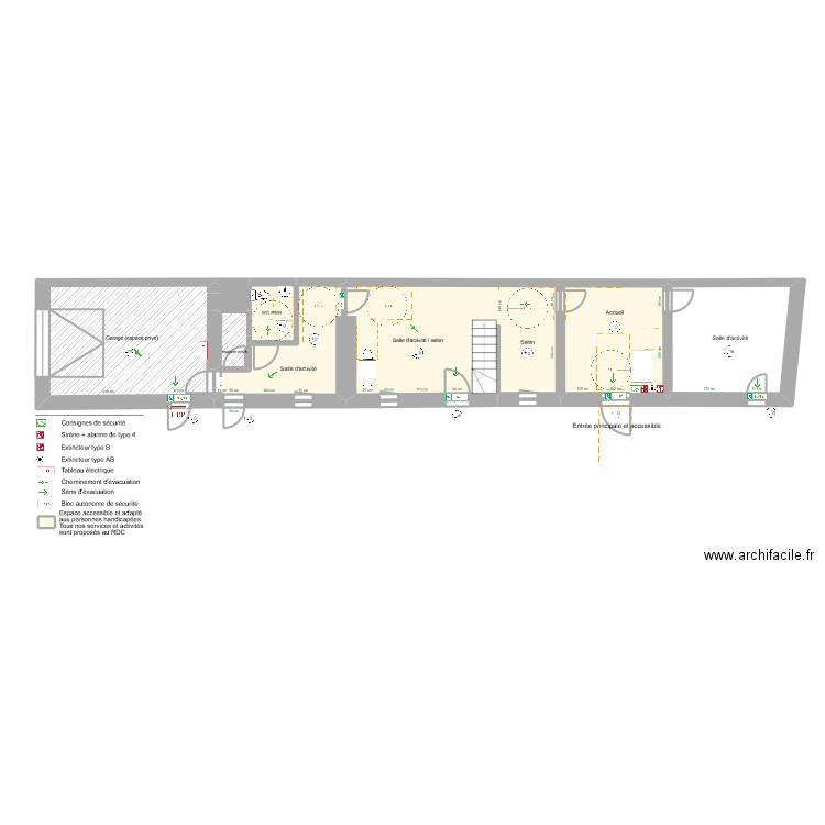 Manoir-LDH-RDC-incendie-fin. Plan de 0 pièce et 0 m2