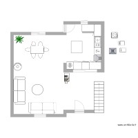 Plan salon séjour
