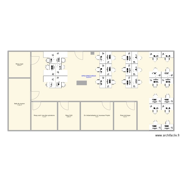 test3. Plan de 7 pièces et 193 m2