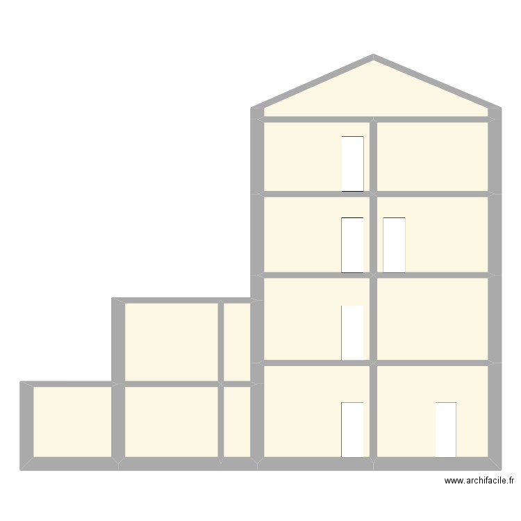salon. Plan de 13 pièces et 146 m2
