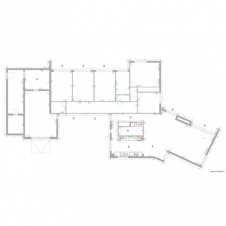 MAISON BREDE D9 ELECTRICITE. Plan de 0 pièce et 0 m2