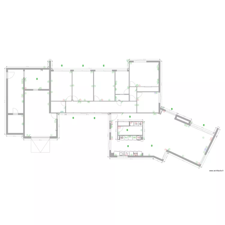 MAISON BREDE D9 ELECTRICITE. Plan de MAISON BREDE D9 ELECTRICITE. Plan de