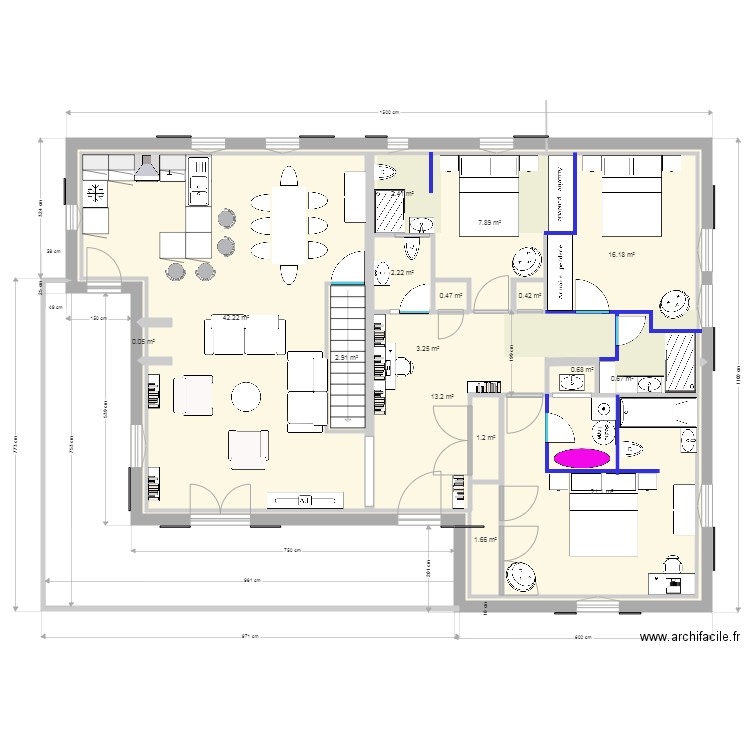 uzes 19 11 11 1200. Plan de 0 pièce et 0 m2