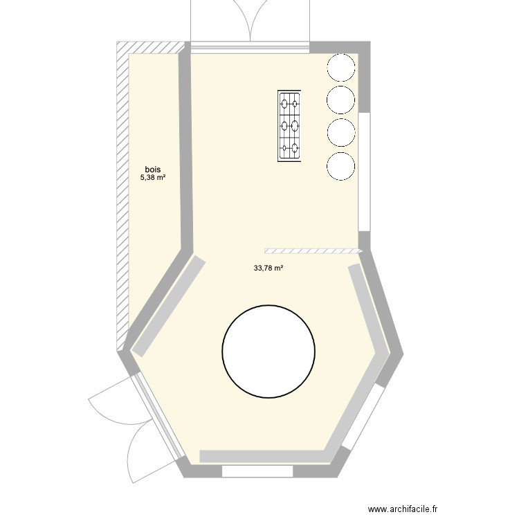 Cabane  à sucre. Plan de 0 pièce et 0 m2