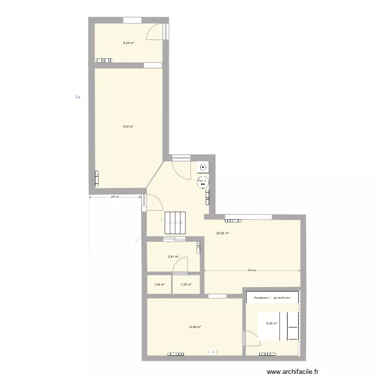 MAISON MITRY 2. Plan de 0 pièce et 0 m2 MAISON MITRY 2. Plan de 0 pièce et 0 m2