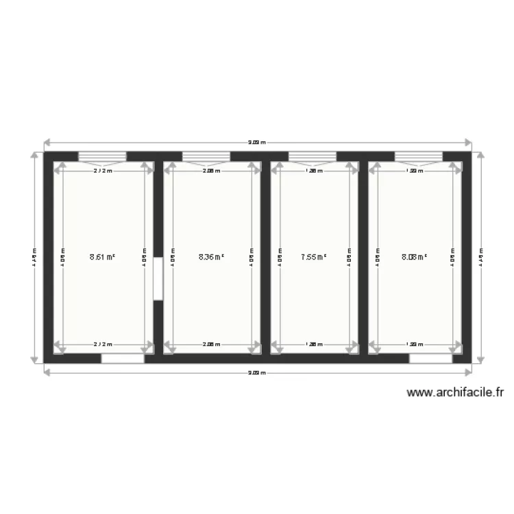Centre de loisirs 7 fr&egrave;res. Plan de 