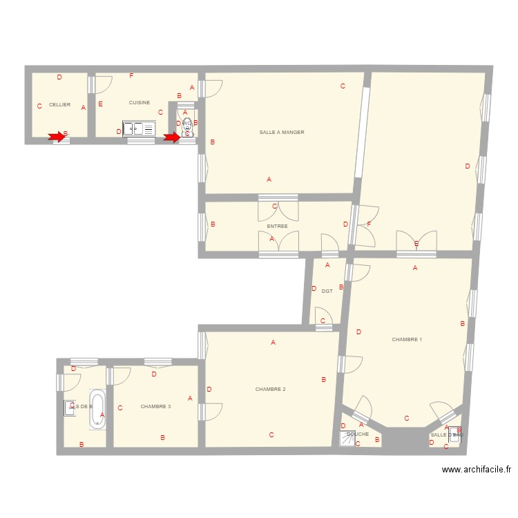 CLAPPIER 103 705 203. Plan de 0 pièce et 0 m2