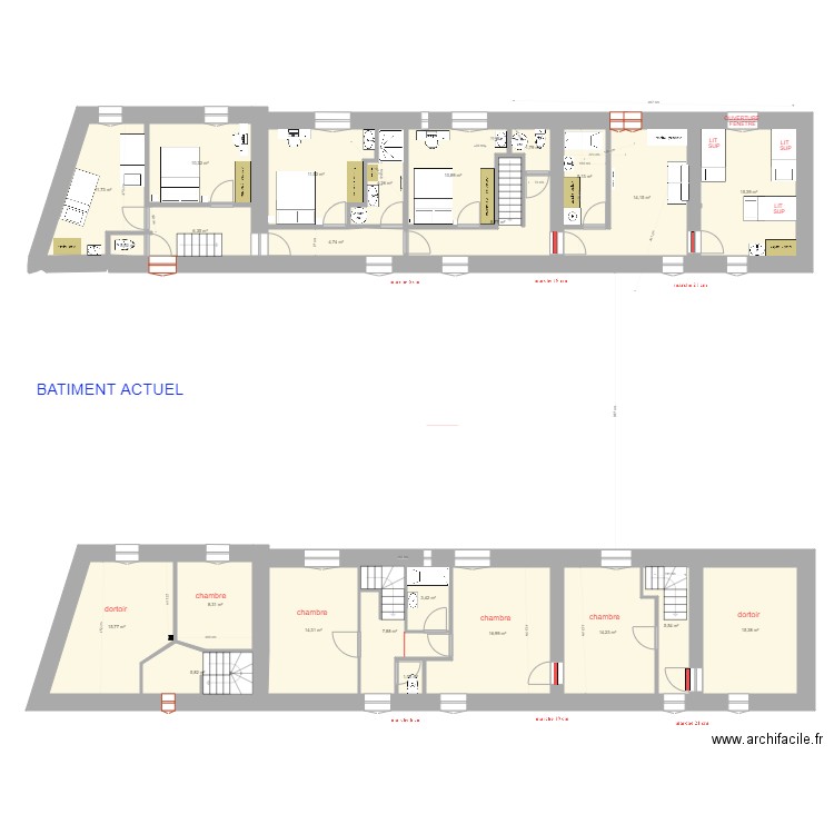 1 ETAGE 20 04. Plan de 0 pièce et 0 m2