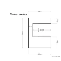 Cloison verri&egrave;re