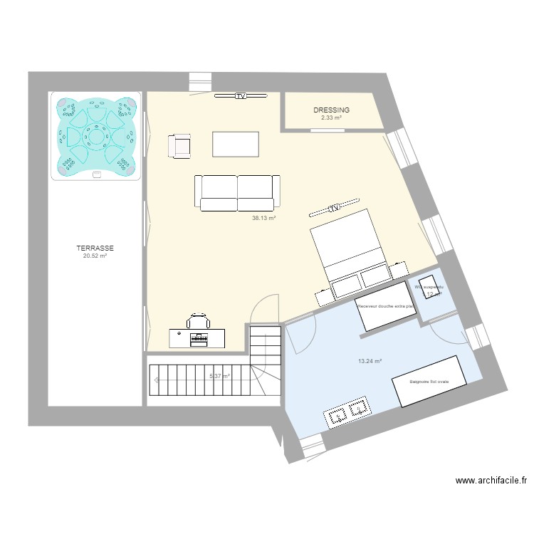 Suite Master V3. Plan de 0 pièce et 0 m2