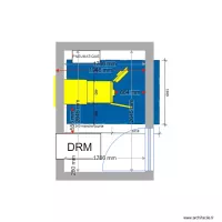 PLAN DE MASSE PROJET MARSEILLE ESPACE PRO PETIT LOCAL S87