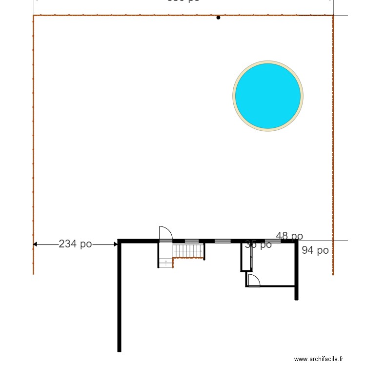 ouellette . Plan de 0 pièce et 0 m2