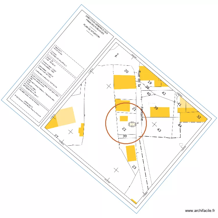 abris jardin. Plan de 