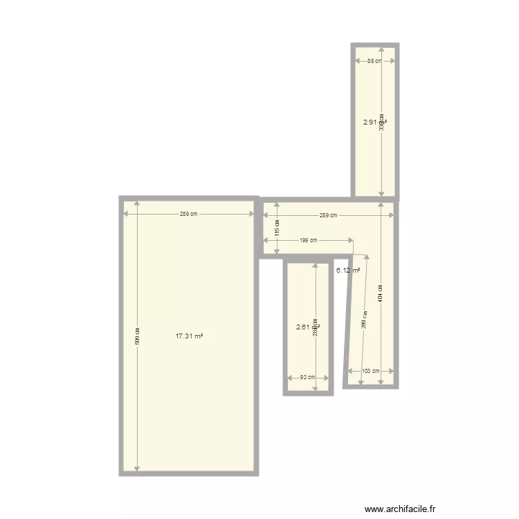 Cave D&eacute;conect&eacute;. Plan de 