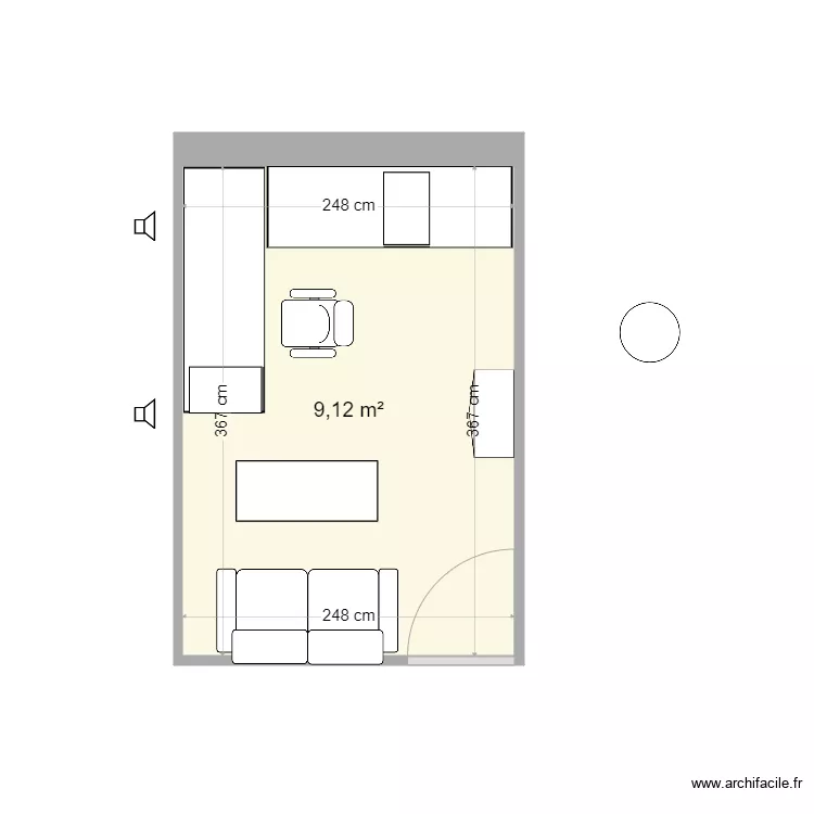 Bureau. Plan de Bureau. Plan de