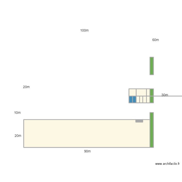 133. Plan de 11 pièces et -815 m2