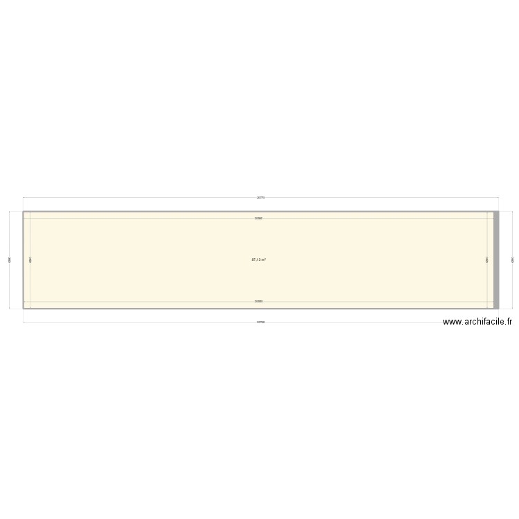 facade. Plan de 0 pièce et 0 m2