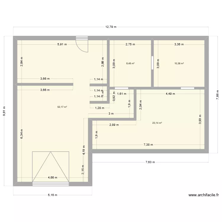 maison uckange. Plan de 