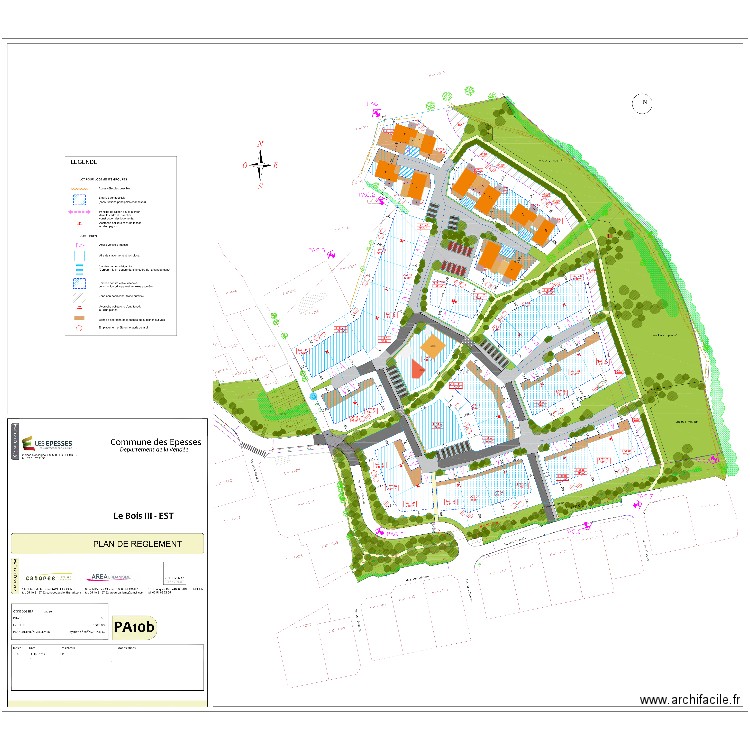 Les Epesses - LLS+PSLA. Plan de 0 pièce et 0 m2