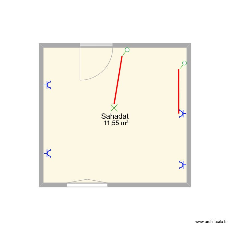 03 Prise. Plan de 0 pièce et 0 m2
