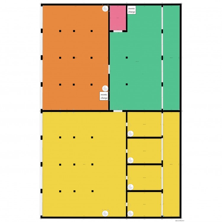 plan niveau etage 1. Plan de 0 pièce et 0 m2