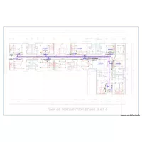 Eclairage Etage 2 et 3  HOTEL KRIBI