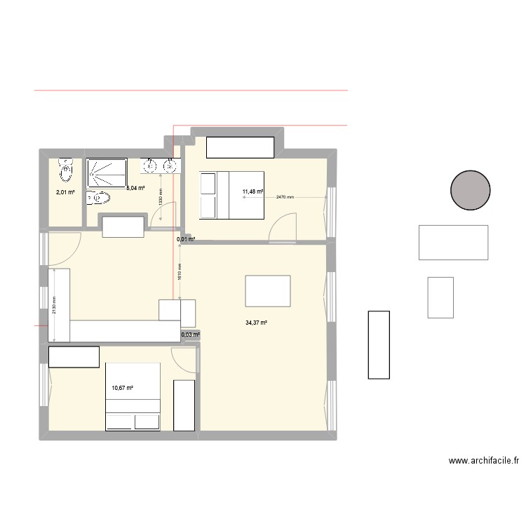 FINAL.1.7. Plan de 7 pièces et 64 m2