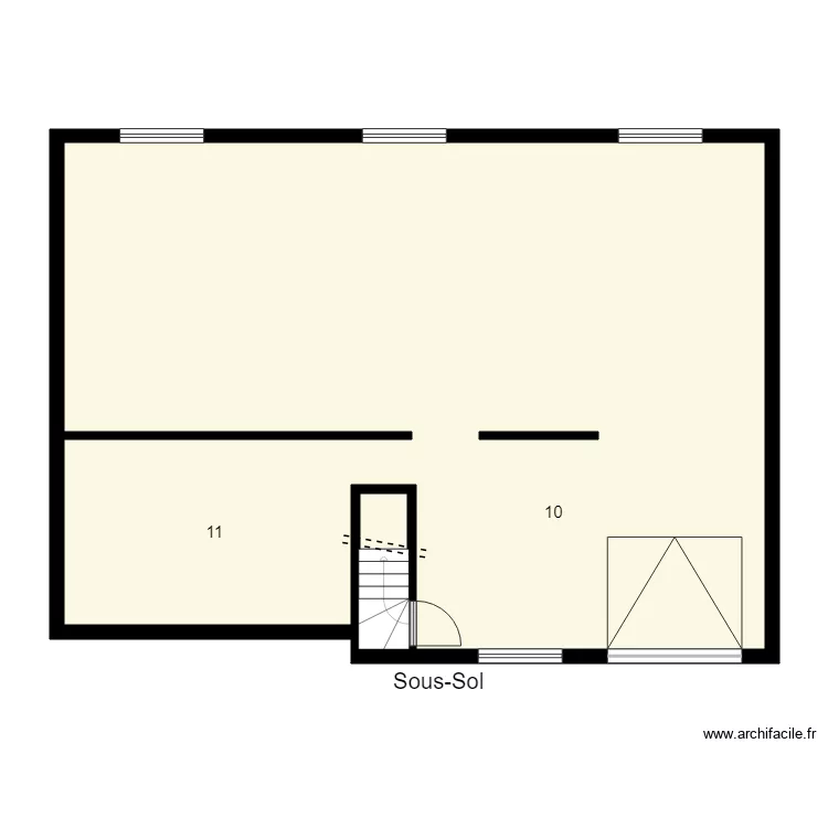 195083 NAUDIN. Plan de 