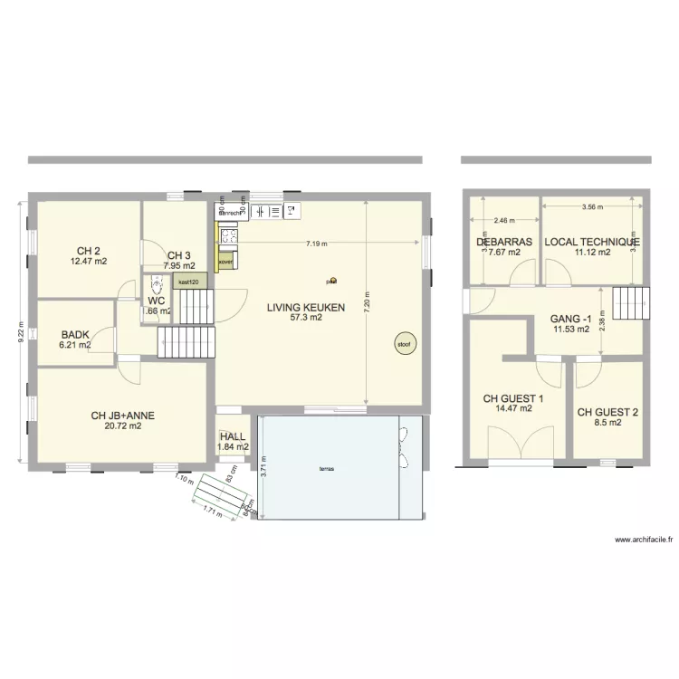 ANNE BASISPLAN. Plan de 