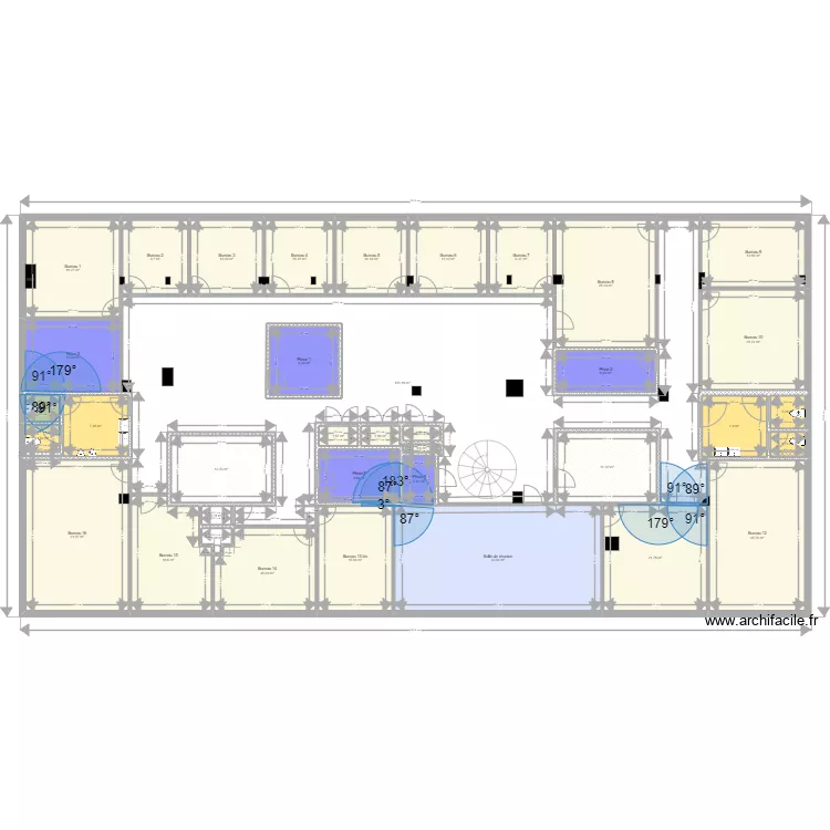 8 Vernier actuel. Plan de 8 Vernier actuel. Plan de
