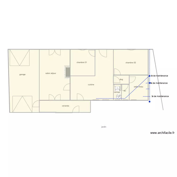 chiquot 1337 ass. Plan de 