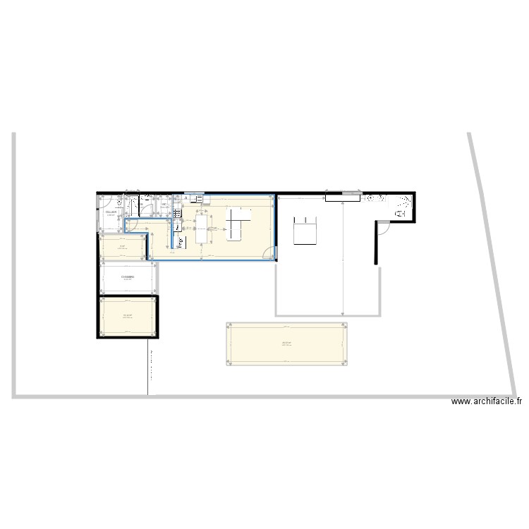 PAPARA PLEIN PIED 3. Plan de 0 pièce et 0 m2