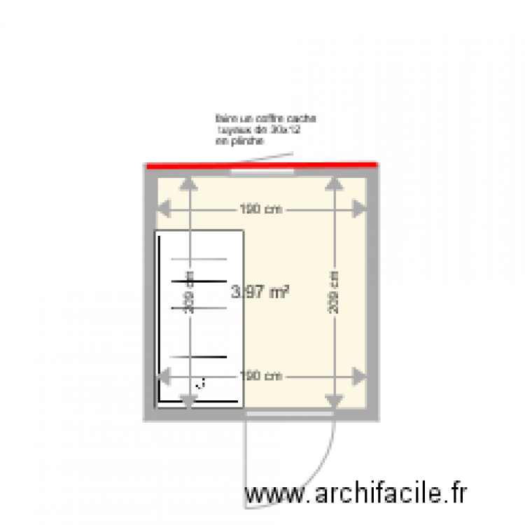 CAPELLE. Plan de 0 pièce et 0 m2