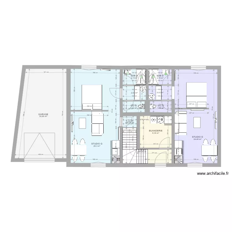 Maison Bouguenais. Plan de Maison Bouguenais. Plan de