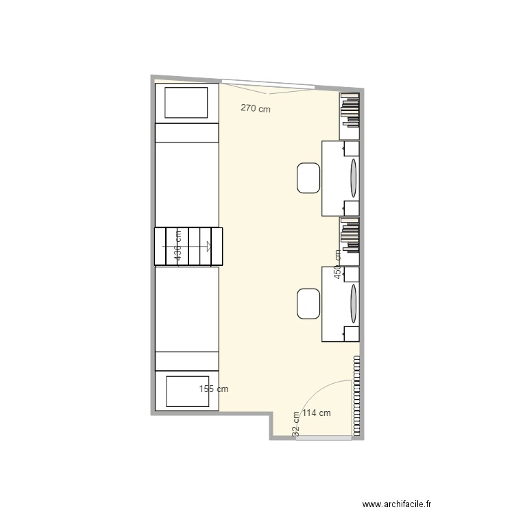CHAMBRE LINES TER. Plan de 0 pièce et 0 m2