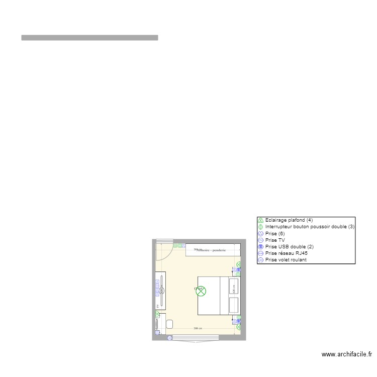 louis pasteur aménagement électrique chambre parentale. Plan de 0 pièce et 0 m2