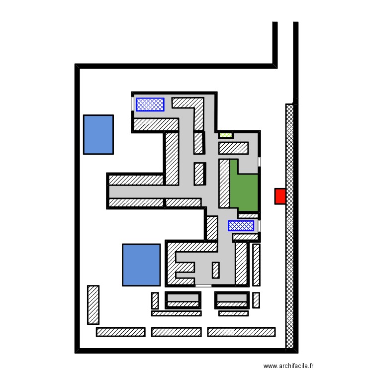 San Lzo. Plan de 0 pièce et 0 m2