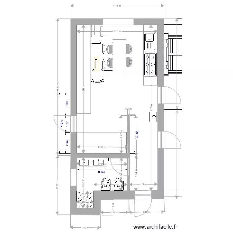 ANDREA CUCINA A. Plan de 