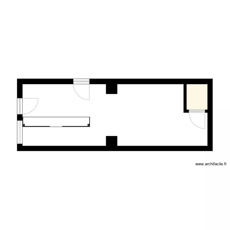 SARL DANE COUTURE 18E. Plan de 