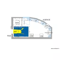 PLAN DE MASSE PROJET GOLFE JUAN S87